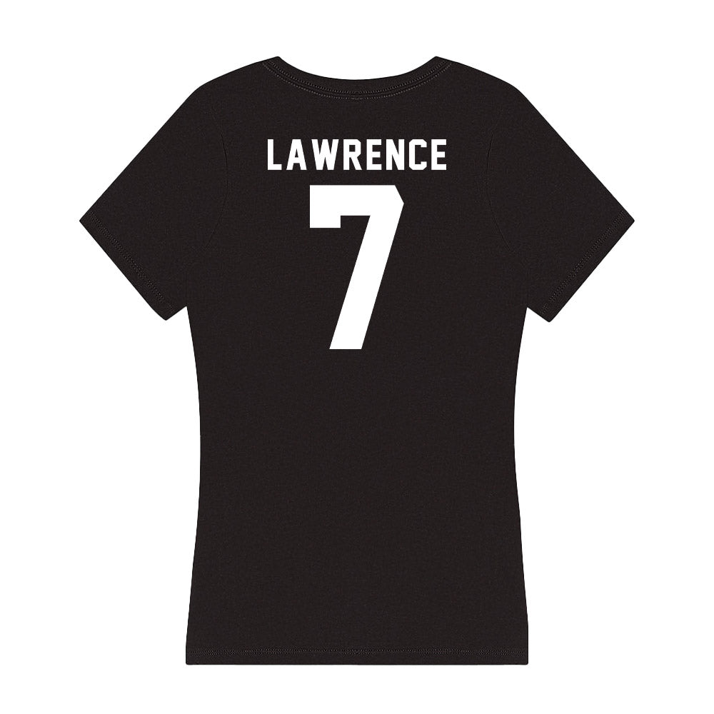 Georgia - NCAA Men's Basketball : Tyrin Lawrence - Women's V-Neck T-Shirt-1