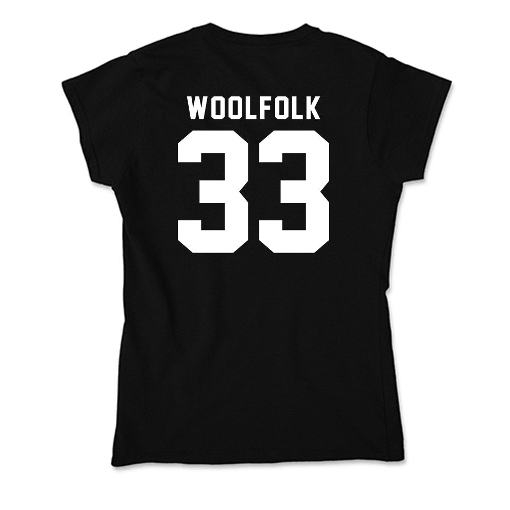 Georgia - NCAA Women's Basketball : Mia Woolfolk - Soft Style Women’s T-Shirt-1