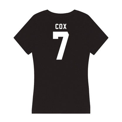 Georgia - NCAA Women's Volleyball : Bailey Cox - Women's V-Neck T-Shirt-1