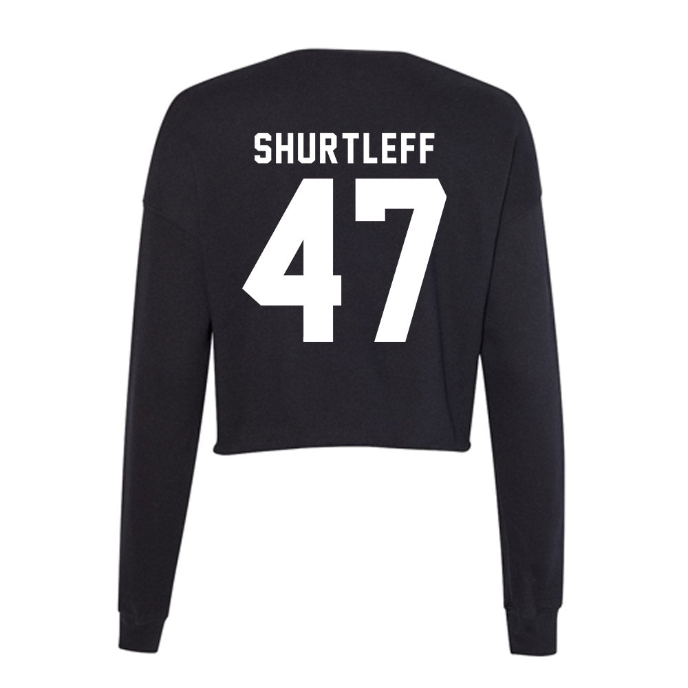 Georgia - NCAA Football : Sam Shurtleff - Women's Cropped Crew Fleece-1