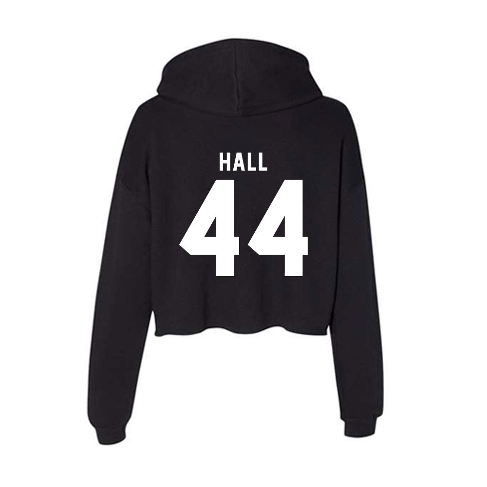 Georgia - NCAA Football : Jordan Hall - Women's Crop Fleece Hoodie-1