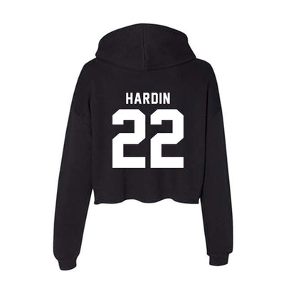 Georgia - NCAA Women's Soccer : Cate Hardin - Women's Crop Fleece Hoodie-1