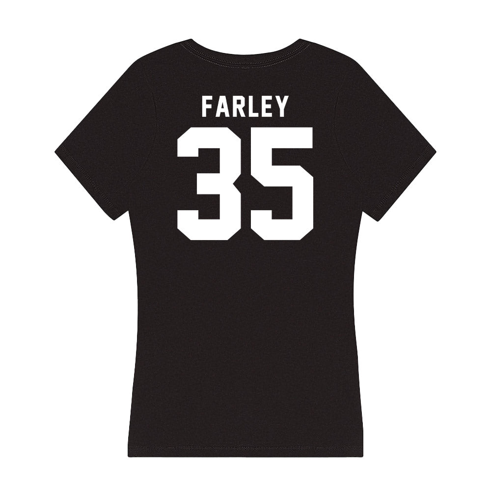 Georgia - NCAA Baseball : Paul Farley - Women's V-Neck T-Shirt-1