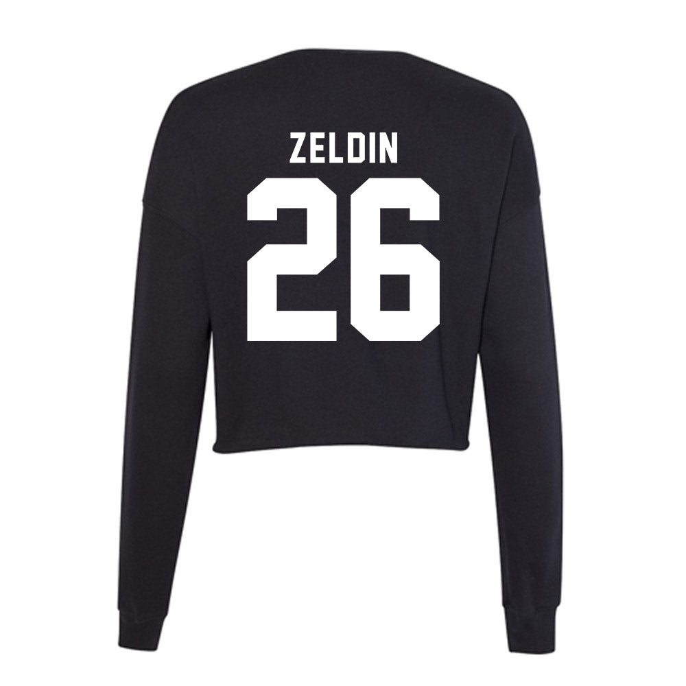 Georgia - NCAA Baseball : Brian Zeldin - Women's Cropped Crew Fleece-1