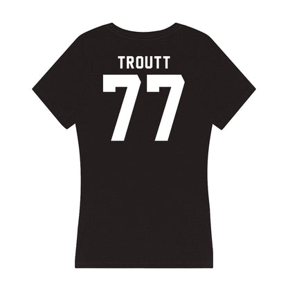 Georgia - NCAA Softball : Ella Troutt - Women's V-Neck T-Shirt-1