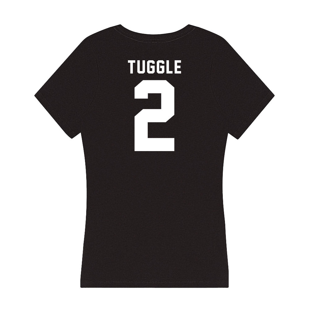 Georgia - NCAA Football : Nitro Tuggle - Women's V-Neck T-Shirt-1