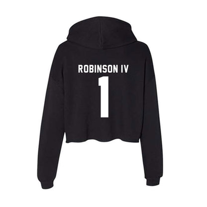 Georgia - NCAA Football : Ellis Robinson IV - Women's Crop Fleece Hoodie-1