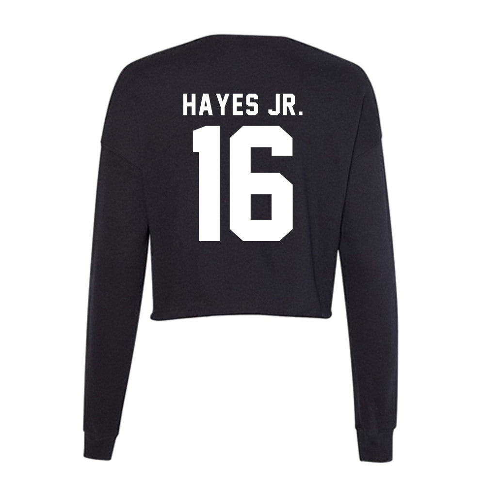 Georgia - NCAA Football : Maurice Hayes - Women's Cropped Crew Fleece-1