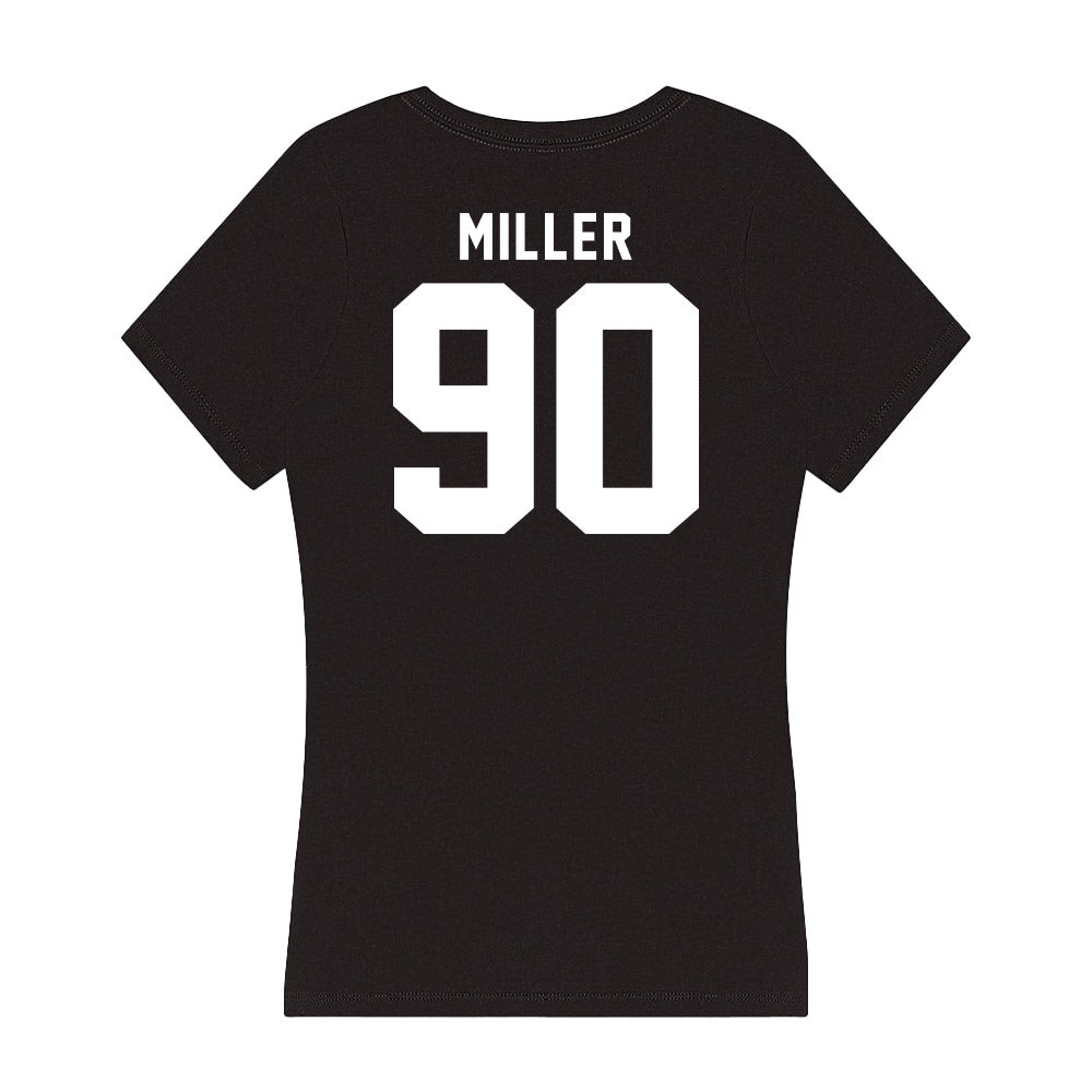 Georgia - NCAA Football : Drew Miller - Women's V-Neck T-Shirt-1