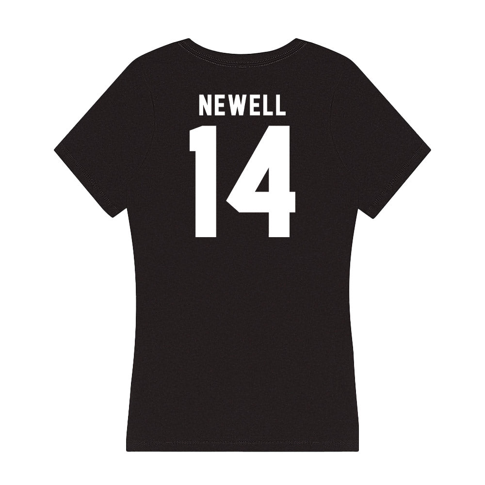 Georgia - NCAA Men's Basketball : Asa Newell - Women's V-Neck T-Shirt-1