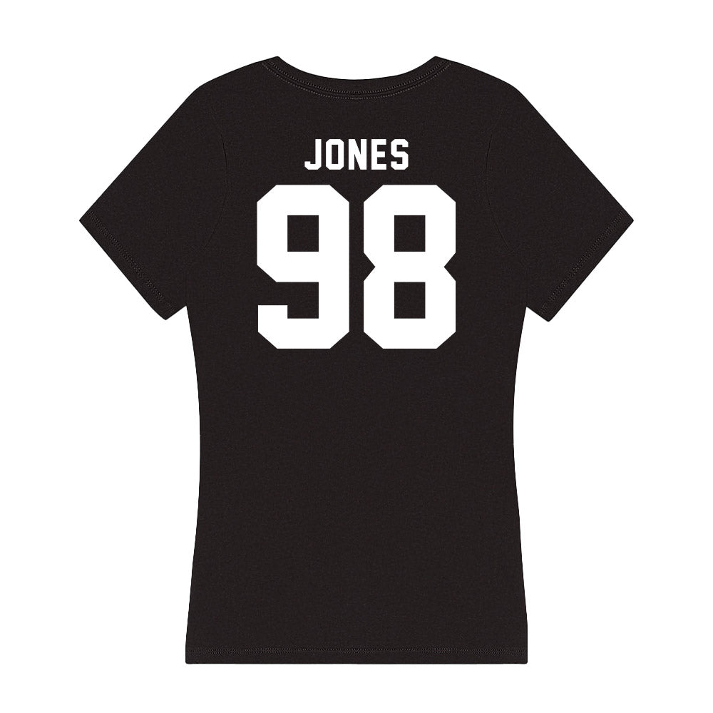 Georgia - NCAA Football : Noah Jones - Women's V-Neck T-Shirt-1