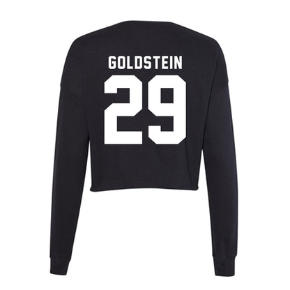 Georgia - NCAA Baseball : Charlie Goldstein - Women's Cropped Crew Fleece-1