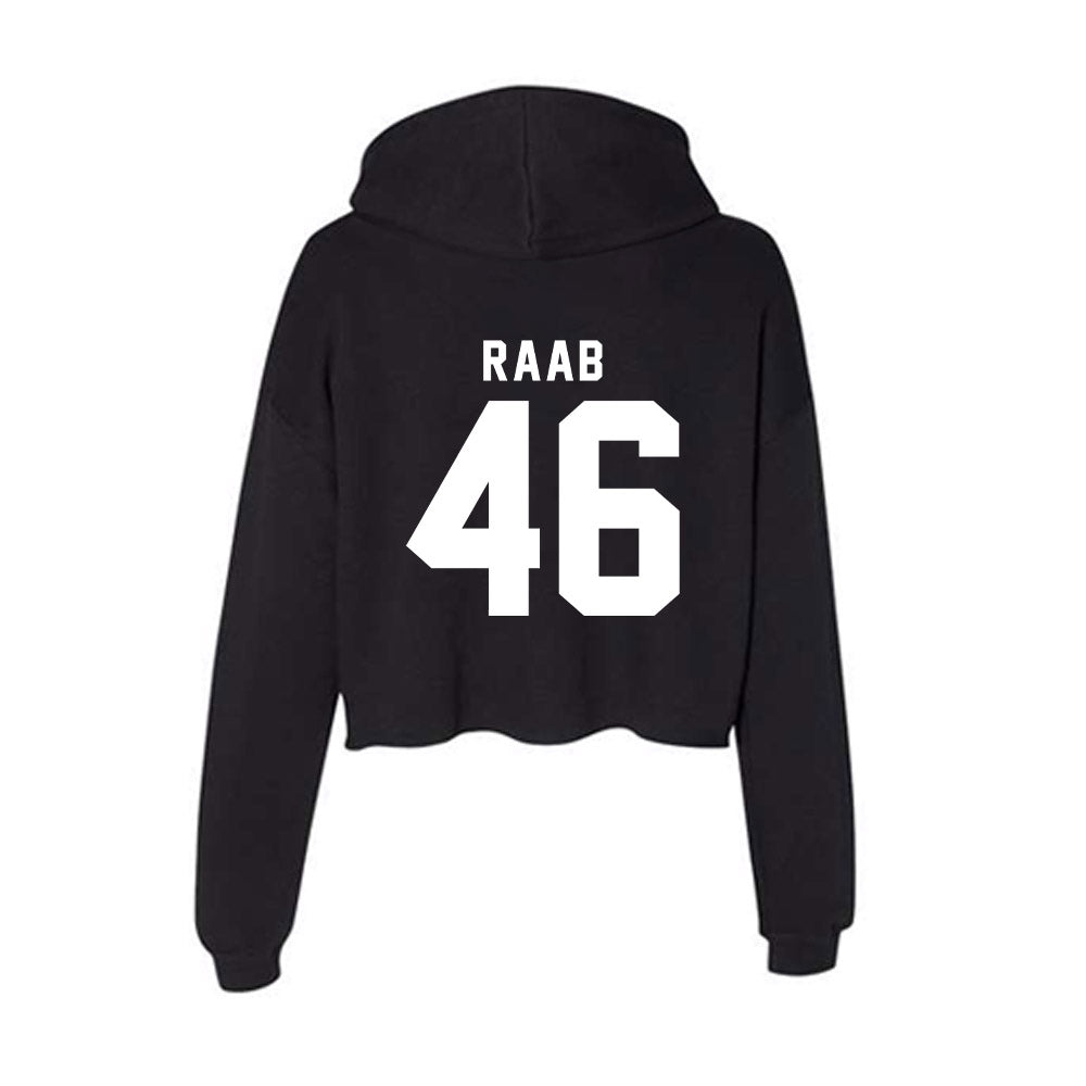 Georgia - NCAA Football : Luke Raab - Women's Crop Fleece Hoodie-1