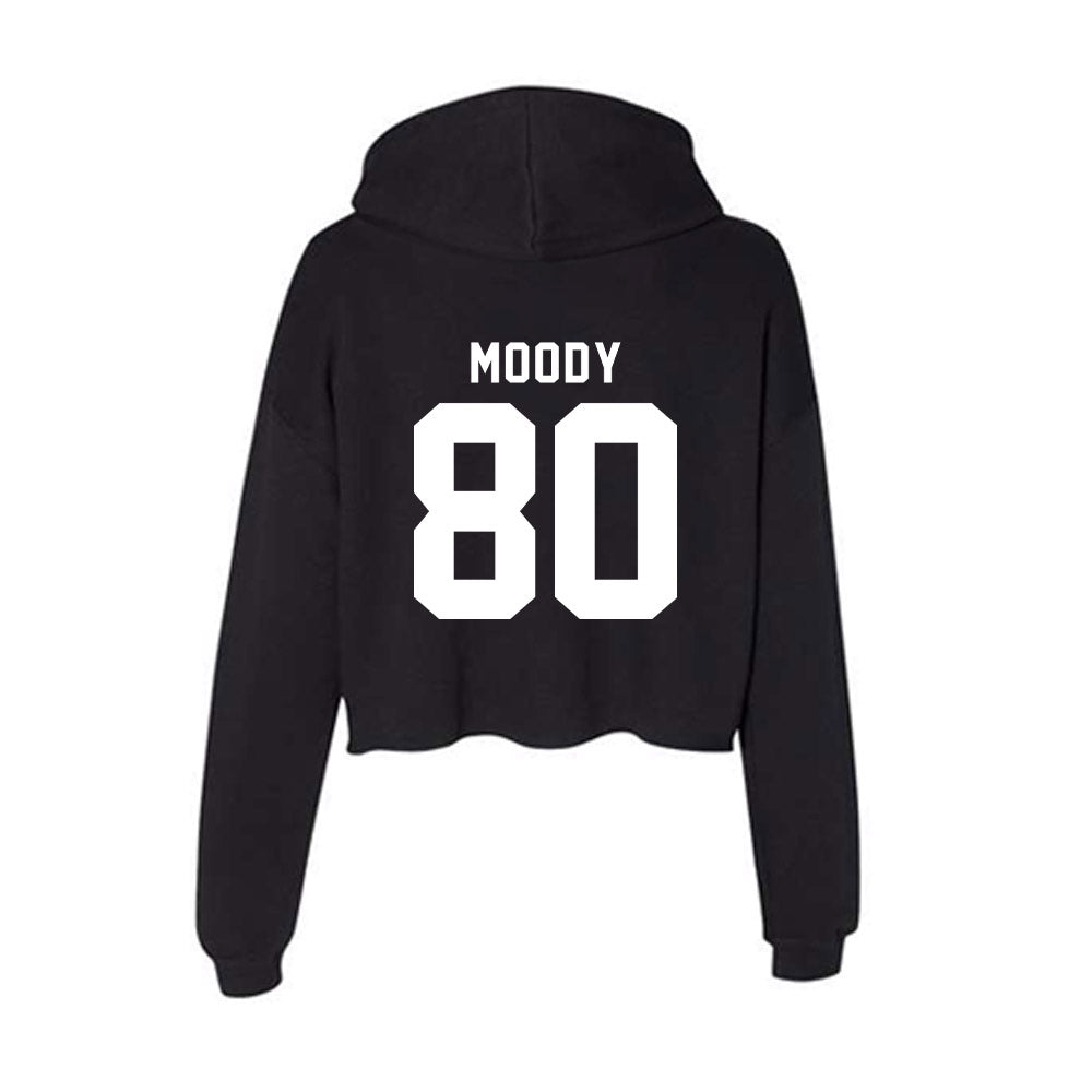 Georgia - NCAA Football : Brandon Moody - Women's Crop Fleece Hoodie-1