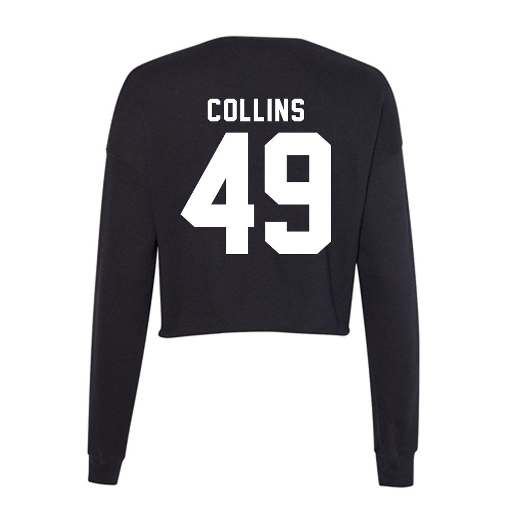 Georgia - NCAA Football : Luke Collins - Women's Cropped Crew Fleece-1