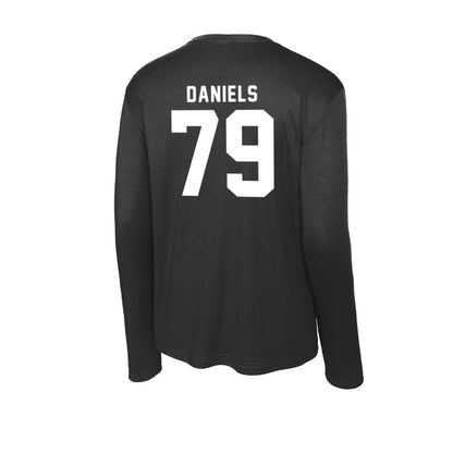 Georgia - NCAA Football : Nyier Daniels - Activewear Long Sleeve T-Shirt-1