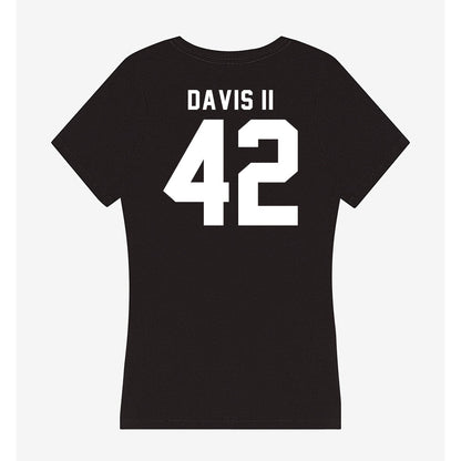 Georgia - NCAA Baseball : Alton Davis II - Women's V-Neck T-Shirt-1