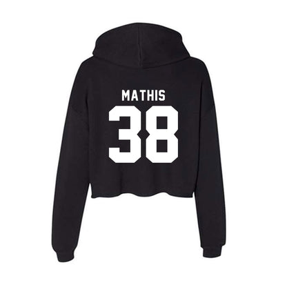 Georgia - NCAA Football : Brandon Mathis - Women's Crop Fleece Hoodie-1