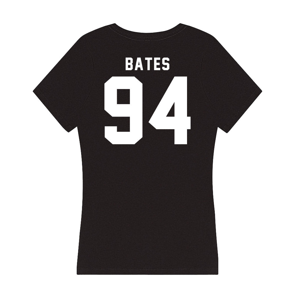 Georgia - NCAA Football : Henry Bates - Women's V-Neck T-Shirt-1