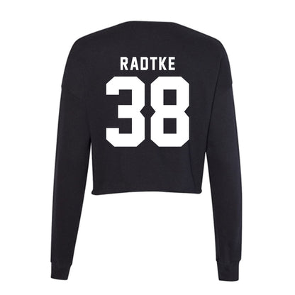 Georgia - NCAA Baseball : DJ Radtke - Women's Cropped Crew Fleece-1