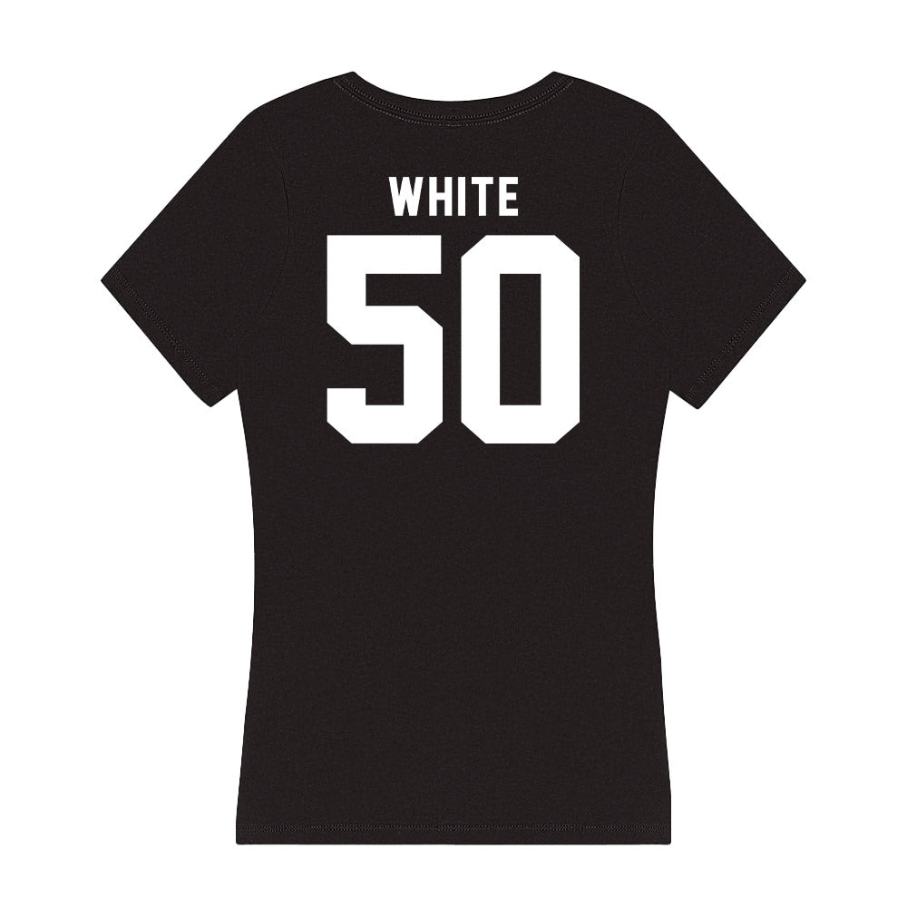 Georgia - NCAA Women's Soccer : Hannah White - Women's V-Neck T-Shirt-1