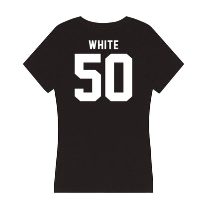 Georgia - NCAA Women's Soccer : Hannah White - Women's V-Neck T-Shirt-1