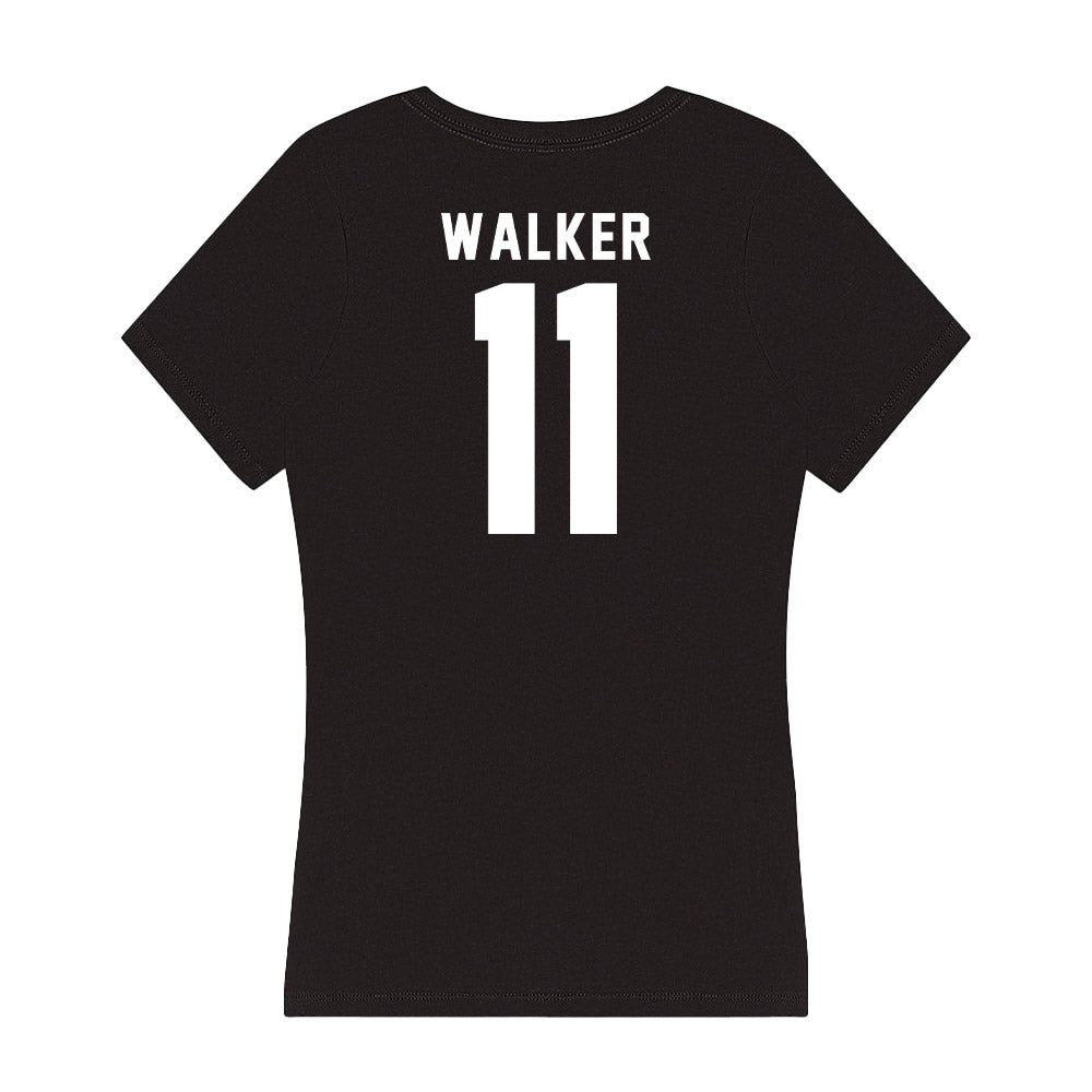 Georgia - NCAA Football : Jalon Walker - Women's V-Neck T-Shirt-1