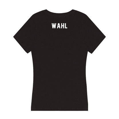 Georgia - NCAA Women's Gymnastics : Ady Wahl - Women's V-Neck T-Shirt-1