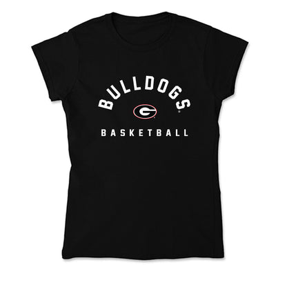 Georgia - NCAA Men's Basketball : Somtochukwu Cyril - Soft Style Women’s T-Shirt-0