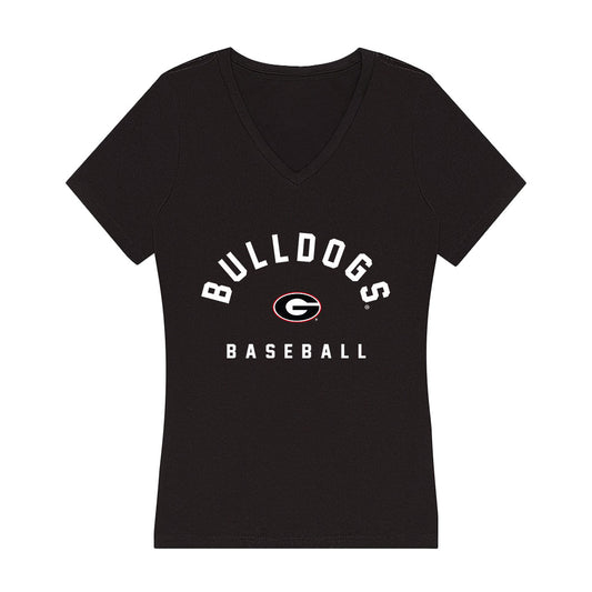 Georgia - NCAA Baseball : Paul Farley - Women's V-Neck T-Shirt-0