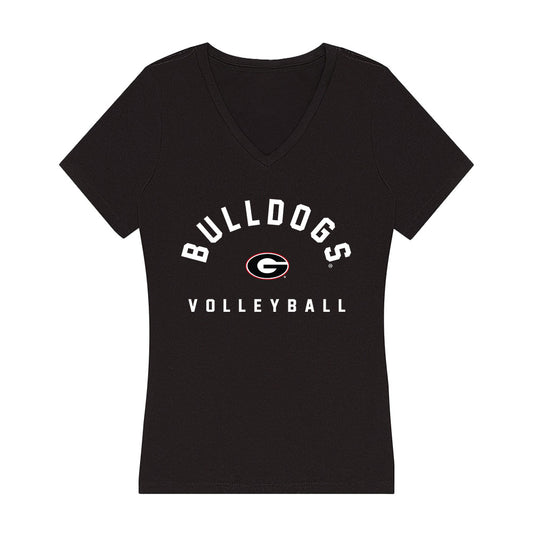 Georgia - NCAA Women's Volleyball : Arianna Muoneke - Women's V-Neck T-Shirt-0
