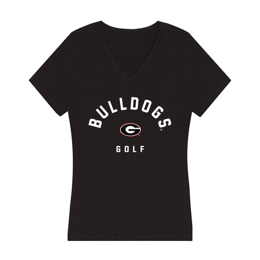 Georgia - NCAA Women's Golf : Kate Song - Women's V-Neck T-Shirt-0