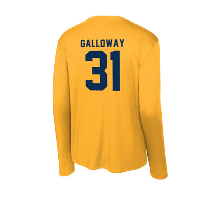 West Virginia - NCAA Football : Dawayne Galloway - Activewear Long Sleeve T-Shirt-1
