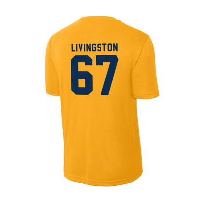 West Virginia - NCAA Football : Landen Livingston - Activewear T-Shirt-1