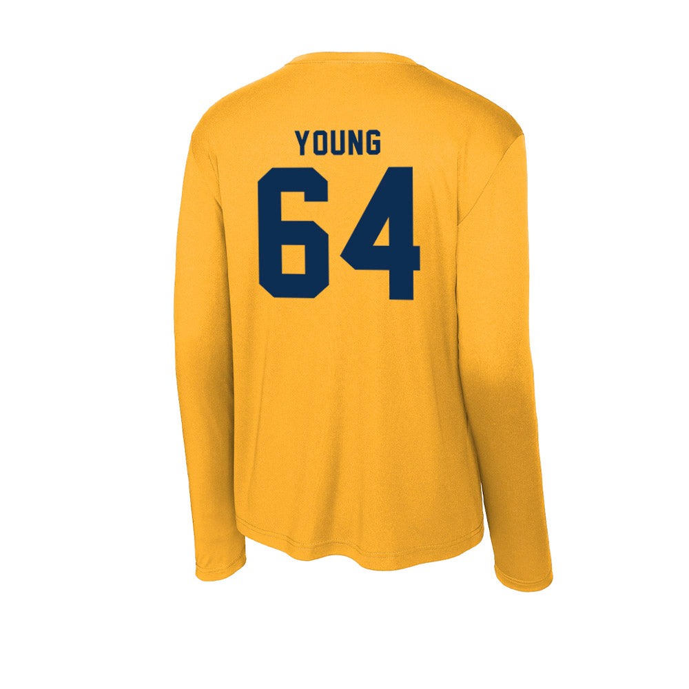 West Virginia - NCAA Football : Cooper Young - Activewear Long Sleeve T-Shirt-1