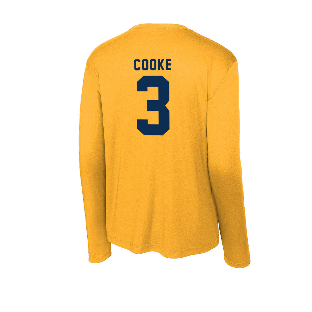 West Virginia - NCAA Women's Basketball : Gia Cooke - Activewear Long Sleeve T-Shirt-1