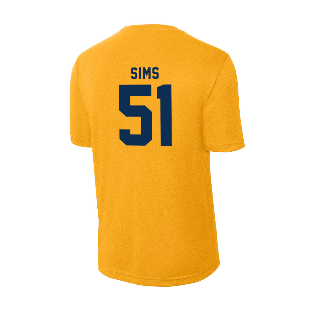 West Virginia - NCAA Baseball : Colton Sims - Activewear T-Shirt-1