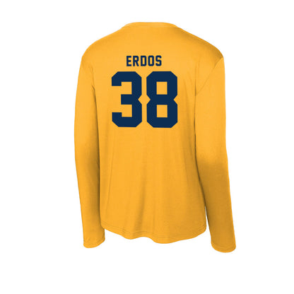 West Virginia - NCAA Baseball : Creed Erdos - Activewear Long Sleeve T-Shirt-1