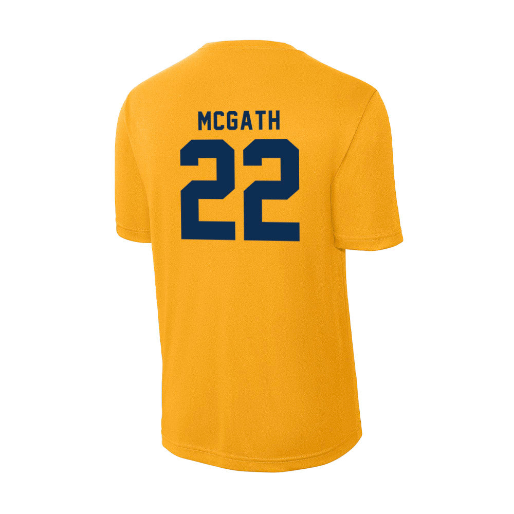 West Virginia - NCAA Women's Volleyball : Maddy McGath - Activewear T-Shirt-1