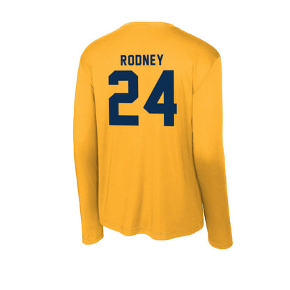 West Virginia - NCAA Football : Rodney Gallagher III Rodney - Activewear Long Sleeve T-Shirt-1