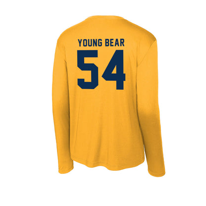 West Virginia - NCAA Football : Walter Young Bear - Activewear Long Sleeve T-Shirt-1