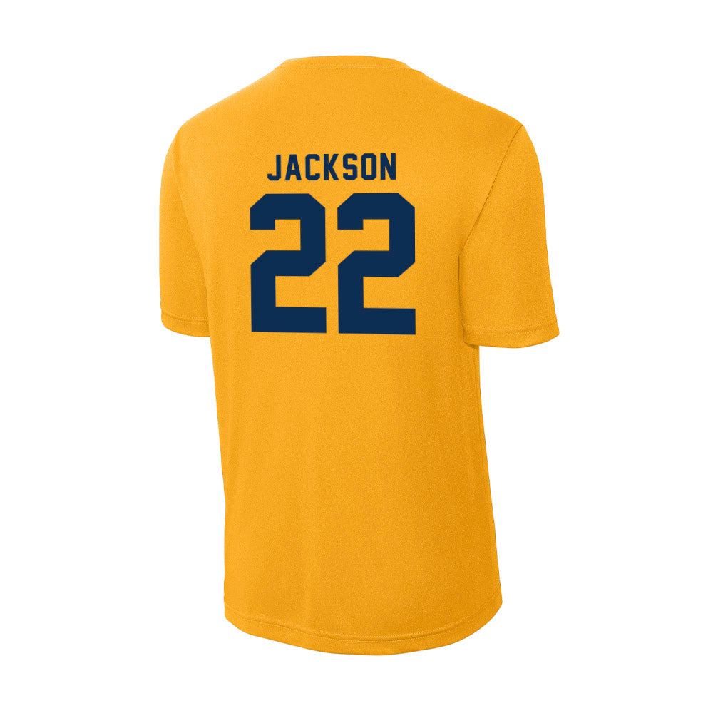 West Virginia - NCAA Football : Josiah Jackson - Activewear T-Shirt-1