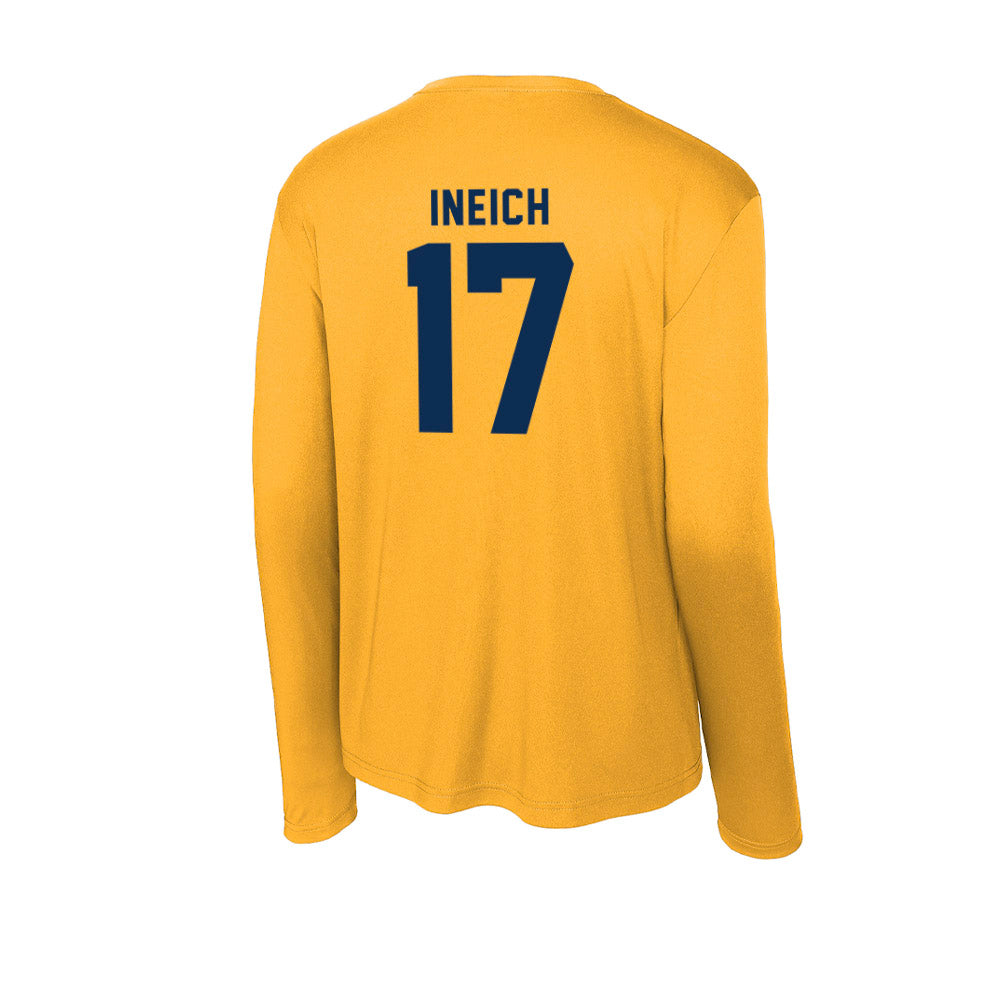 West Virginia - NCAA Baseball : Matt Ineich - Activewear Long Sleeve T-Shirt-1
