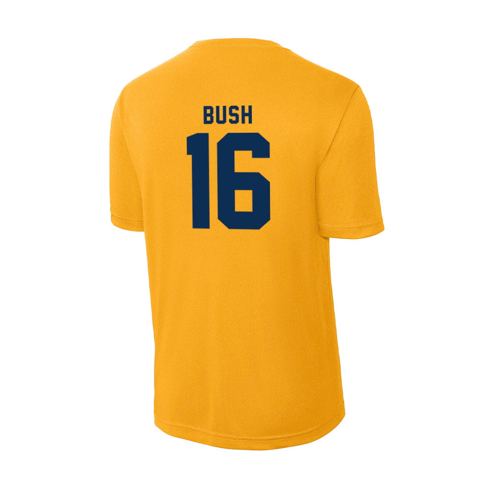 West Virginia - NCAA Men's Soccer : Tyler Bush - Activewear T-Shirt-1