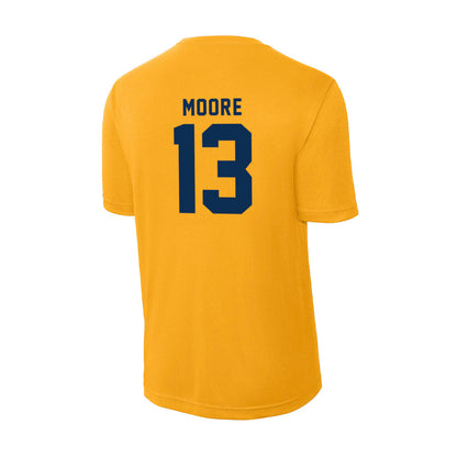 West Virginia - NCAA Men's Basketball : Chance Moore - Activewear T-Shirt-1