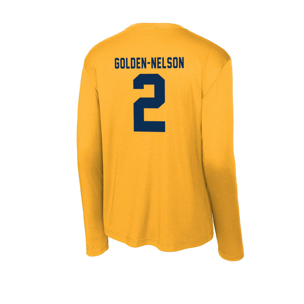 West Virginia - NCAA Football : Devonte Golden-Nelson - Activewear Long Sleeve T-Shirt-1