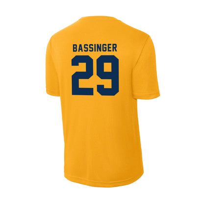 West Virginia - NCAA Baseball : Reese Bassinger - Activewear T-Shirt-1