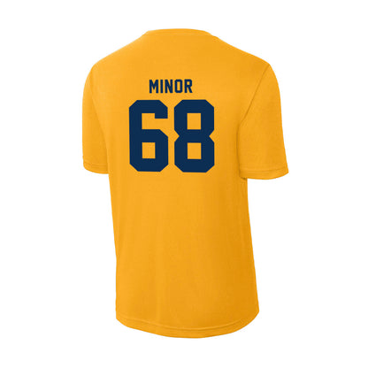 West Virginia - NCAA Football : Wyatt Minor - Activewear T-Shirt-1