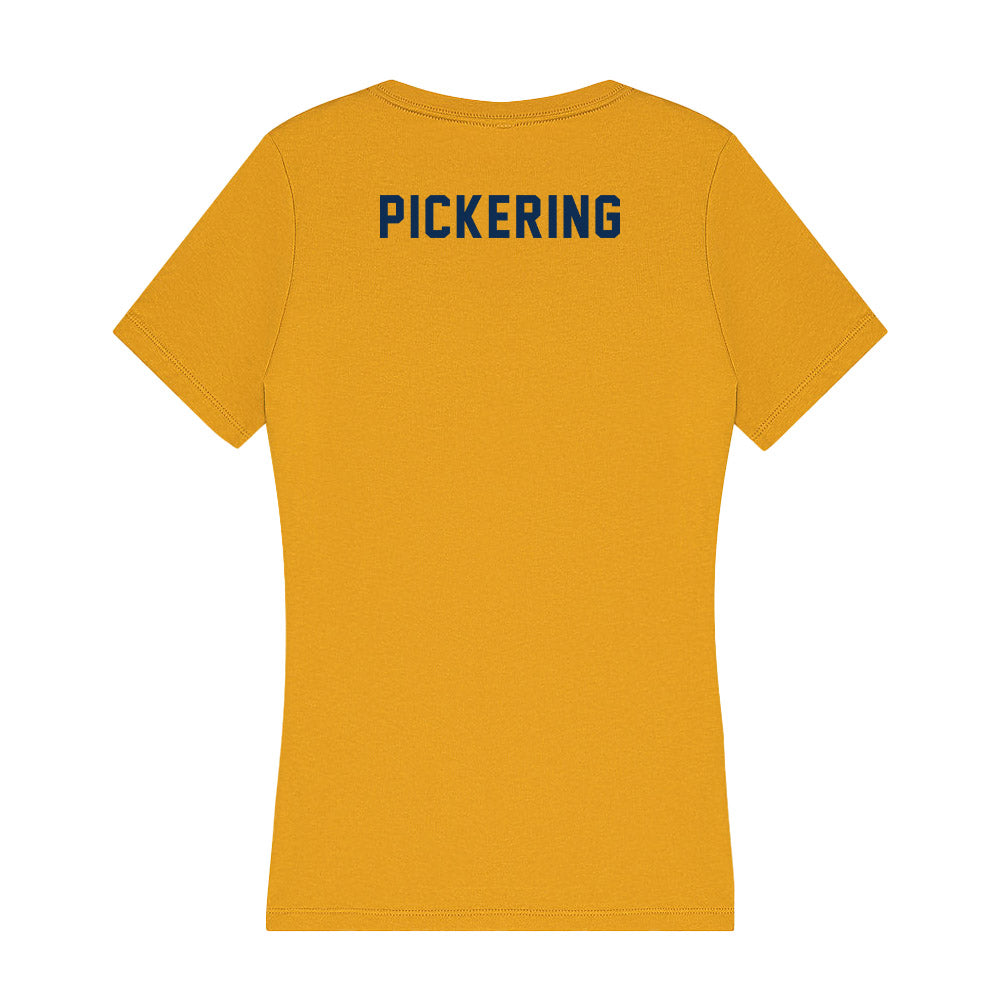 West Virginia - NCAA Women's Track & Field : Cate Pickering - Women's V-Neck T-Shirt-1