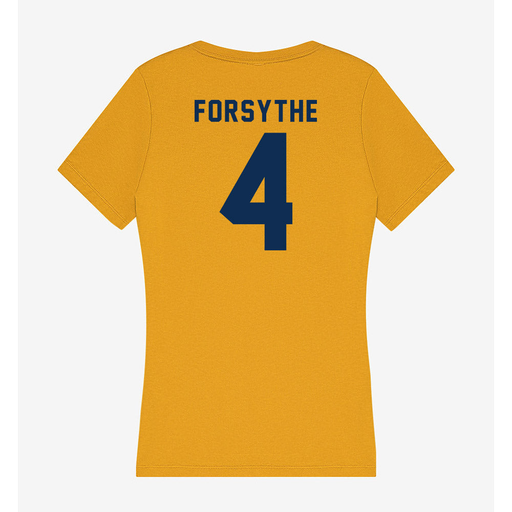 West Virginia - NCAA Men's Basketball : Jayden Forsythe - Women's V-Neck T-Shirt-1